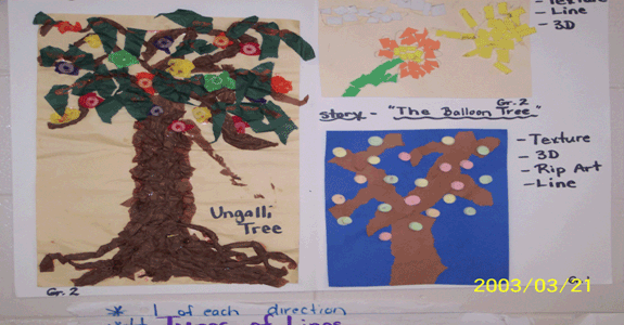 Ungalli Tree, Balloon Tree, Fun Foam Mosaics